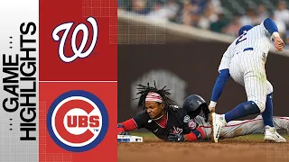Nationals vs. Cubs Game Highlights (7/19/23) | MLB Highlights