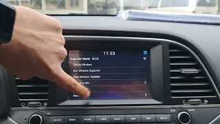 Hyundai Elantra (2016-2018)(AD) seyir halinde video oynatma-izleme-bluetooth telefon bağlama