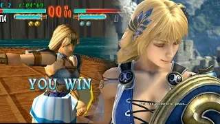 Every Sophitia design in the Soul Calibur series