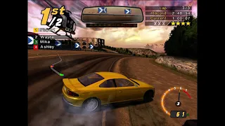 Need for Speed Hot Pursuit 2 mod ultimate racer event 12 Hard mode get busted once GAME OVER