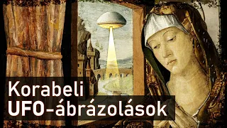 Korabeli UFO-ábrázolások a művészetben