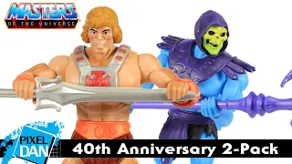 MOTU 40th Anniversary Masterverse He-Man & Skeletor Action Figures Review | Masters of the Universe