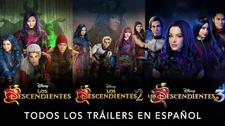 Los Descendientes (Saga) - TODOS los TRAILERS (2015-2019) | Disney España