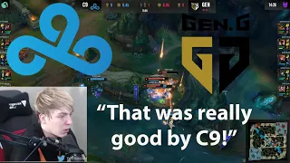 LS Is Impressed By C9 Early Game Performance!! C9 vs Gen.G Game 3