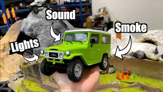 Mini 'Licensed' Toyota FJ40 RC Car