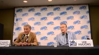Lee Majors & Richard Anderson Q&A Panel @ Fanboy Expo Tampa PT#1 Raw footage 1080P HD