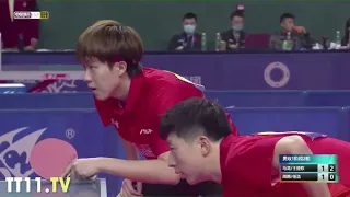 2021 Национальные игры Китая Ma Long Wang Chuqin vs Zhou Yu Ren Hao