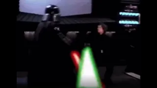 Luke vs Darth Vader -- [DELETED SCENE] Return of the Jedi