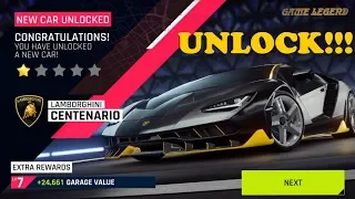 Asphalt 9 Legend-Unlock Lamborghini Centenario