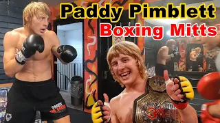 [패디 핌블렛] 복싱타격 미트 (Paddy Pimblett "The Baddy" boxing mitts drill)
