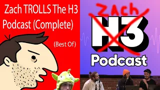 Zach TROLLS The H3H3 Podcast!! (Complete)   -  Jordan (Logan Paul fan) and President Trump!