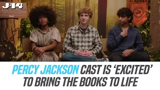 'Percy Jackson' Cast's Favorite Scenes to Film & Which Book They're Most Excited to Bring to Life