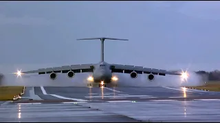 C-5 - Reverse Thrust - Arrival - RAF Fairford