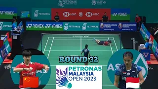 Gregoria Mariska Tunjung INDONESIA vs He Bing Jiao CHINA ‼️ ROUND 32 PETRONAS MALAYSIA OPEN 2022
