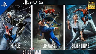 Spiderman 2018 DLC The City That Never Sleeps Ep 3-Silver Lining PS5 Walkthrough 4K HDR 60FPS - Pt 3