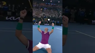 Rafael Nadal's EMOTIONAL winning moment! 🥹