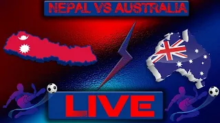 Nepal vs Australia LIVE |HD Quality|WorldCup qualifiers LIVE|NEPALI COMMENTARY