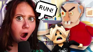 CAN I ESCAPE EVIL GRANDPA OBBY! (Roblox)