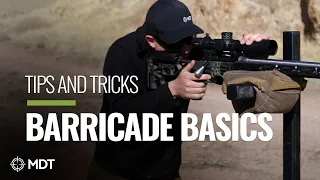 How to shoot off of a barricade - MDT Precision Rifle Tips & Tricks