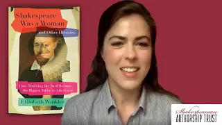 Journalist Elizabeth Winkler reads from Shakespeare Heresies book