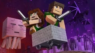 ♪ "Through The Night" - A Minecraft Original Music Video / Song ♪