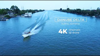 Danube Delta, Sulina Branch, com. Crisan, Romania | 4k Cinematic dji drone video