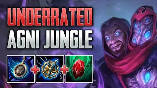 UNDERRATED MAGE JUNGLE! Agni Jungle Gameplay (SMITE Conquest)