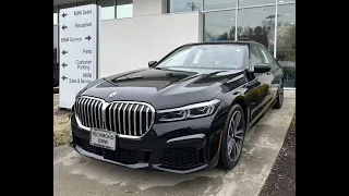 2022 BMW 750i xdrive Walk Around