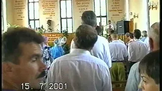 Церковь ЕХвДА в г. Брест  15.07.2001 год