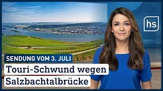 Touri-Schwund wegen Salzbachtalbrücke | hessenschau vom 03.07.2021