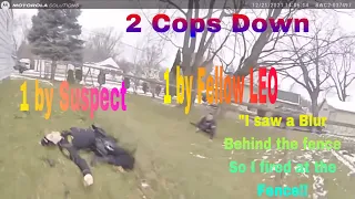 2 Cops Shot!! He Shot Another Officer!!! Negligent Discharge or Friendly Fire!!! You decide!!