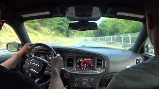 How to drive the Nurburgring in a Charger Hellcat!