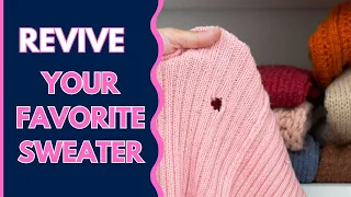 How To Repair Moth Holes Of Sweater Easily?? In Just 2 Minutes