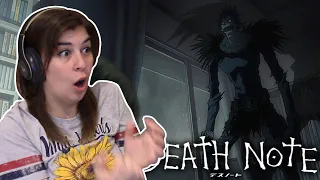 FIRST TIME WATCHING Death Note S1E1 | This Kid Needs Therapy