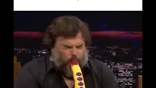 Jack Black most EPIC sax-a-boom performance