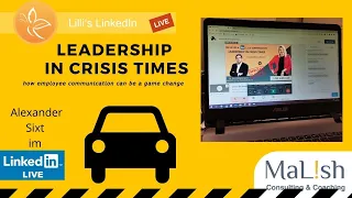 Sixt SE: Cars in challenging times: LinkedIn Live Lilli