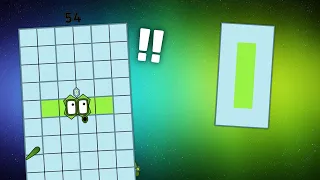 Numberblock 54 and Cuboids! | Numberblocks Animation