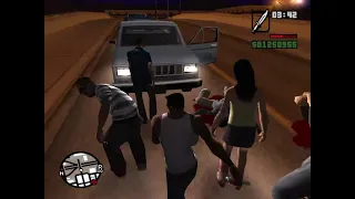 GTA San Andreas How dangerous in a knife 3