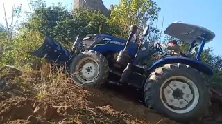 very difficult challenge for 854 YTO tractor. contact number 03441401414