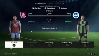 EA SPORTS FC 24 gameplay - Burnley vs Brighton [4K 60FPS]