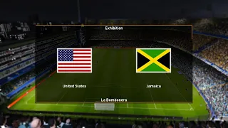 ⚽ USA vs Jamaica ⚽ | CONCACAF Gold Cup (24/06/2023) | PES 2021