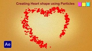 How to Create a Heart using Particles | After Effects Tutorial