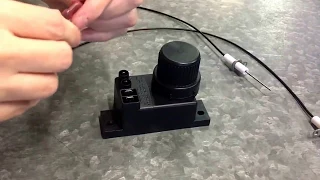 Instructions to connect and troubleshoot a 9 volt igniter spark module - Alfresco, Viking