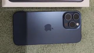 iPhone 15 Pro Max Blue Titanium Unboxing, Comparison & First Impressions!