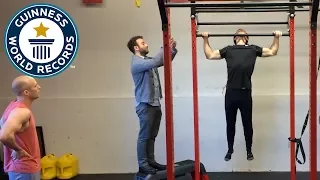 Most pull-ups in one minute - Guinness World Records