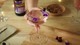 Parma Violet Purple Velvet cocktail