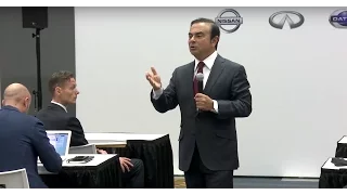 Carlos Ghosn’s media Q&A at 2016 Detroit motor show