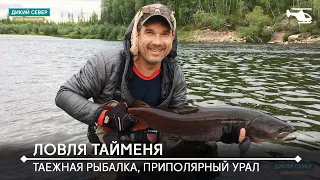 Ловля хариуса, тайменя с заброской вертолетом на Приполярный Урал | Таежная рыбалка