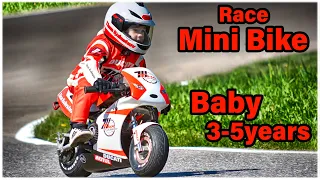 ! SO CUTE ! 3 AGE BABY RACE MINI BIKE - TimaKuleshov 2016