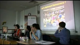 Roundtable on Taiwan's Sunflower Social Movement, SOAS, University of London